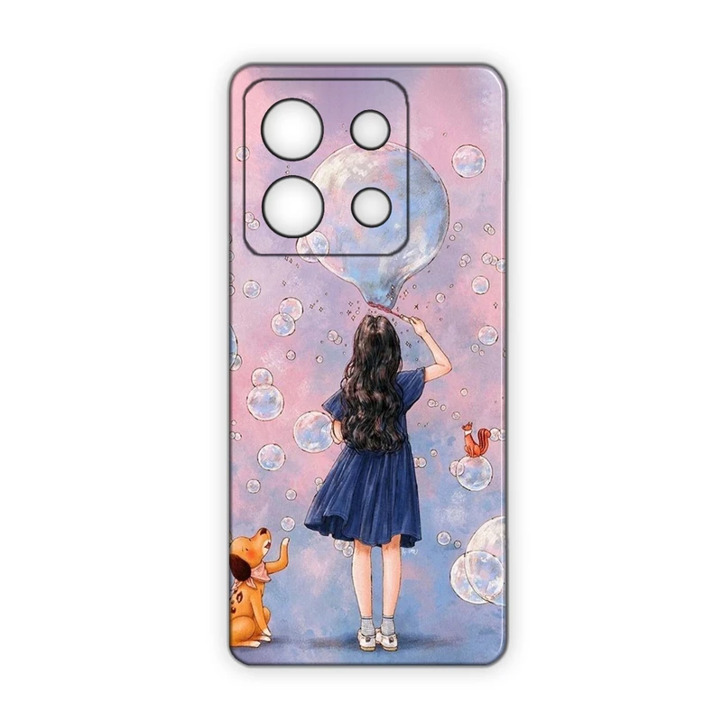 کاور مدل دخترانه کد 296 مناسب برای گوشی موبایل شیائومی Redmi Note 13 Pro 4G / Poco M6 Pro 4G