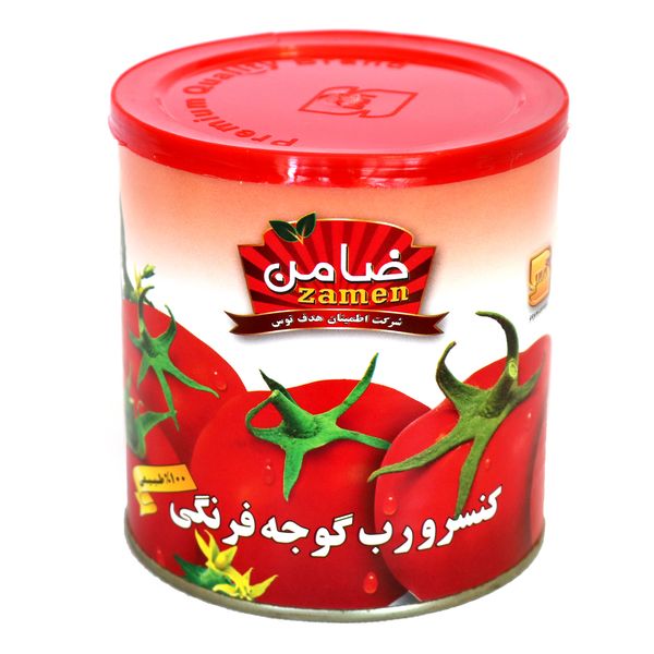 رب گوجه فرنگی ضامن - 800گرم