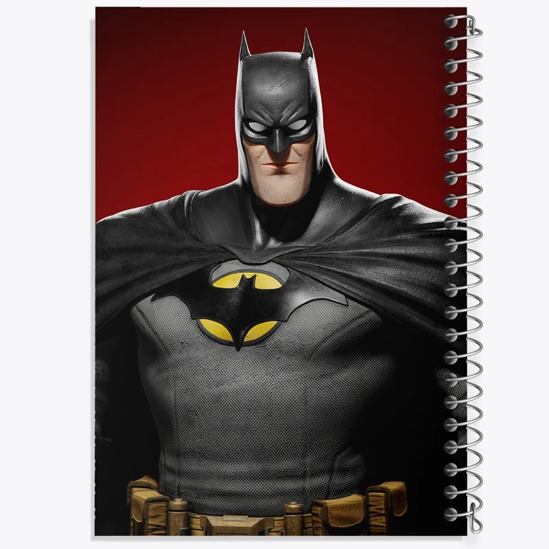 دفتر ژورنال نویسی 50 برگ خندالو مدل نقطه ای طرح بتمن (Batman) کد F375
