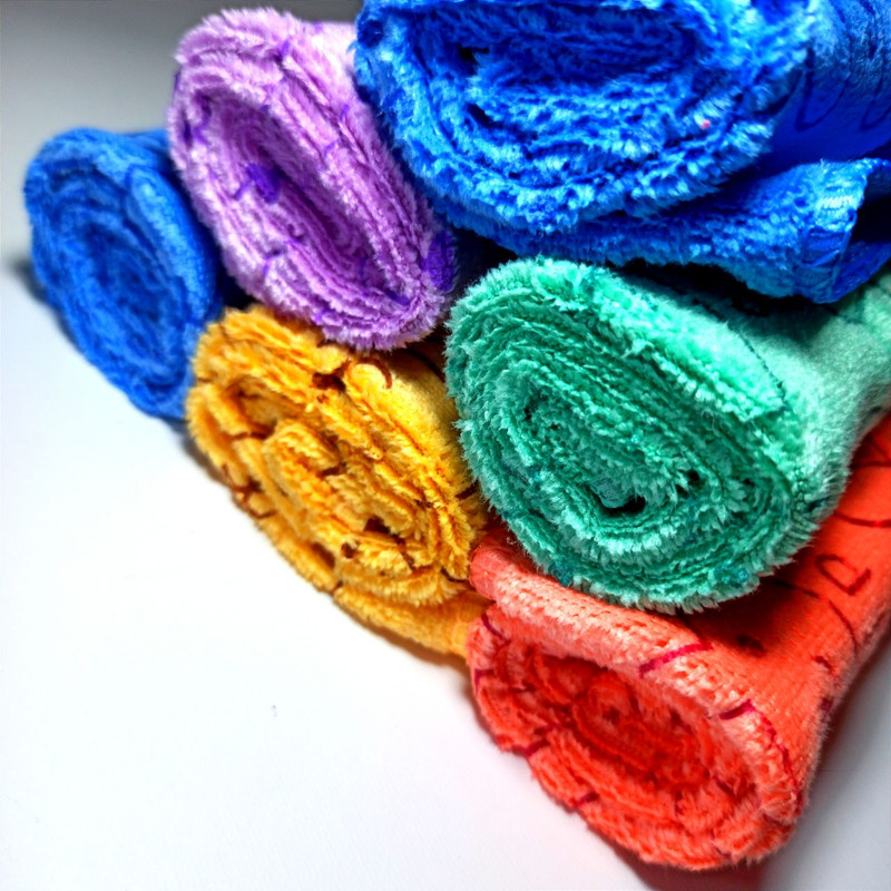 دستمال نظافت خودرو مدل خرگوشی بسته 3 عددی