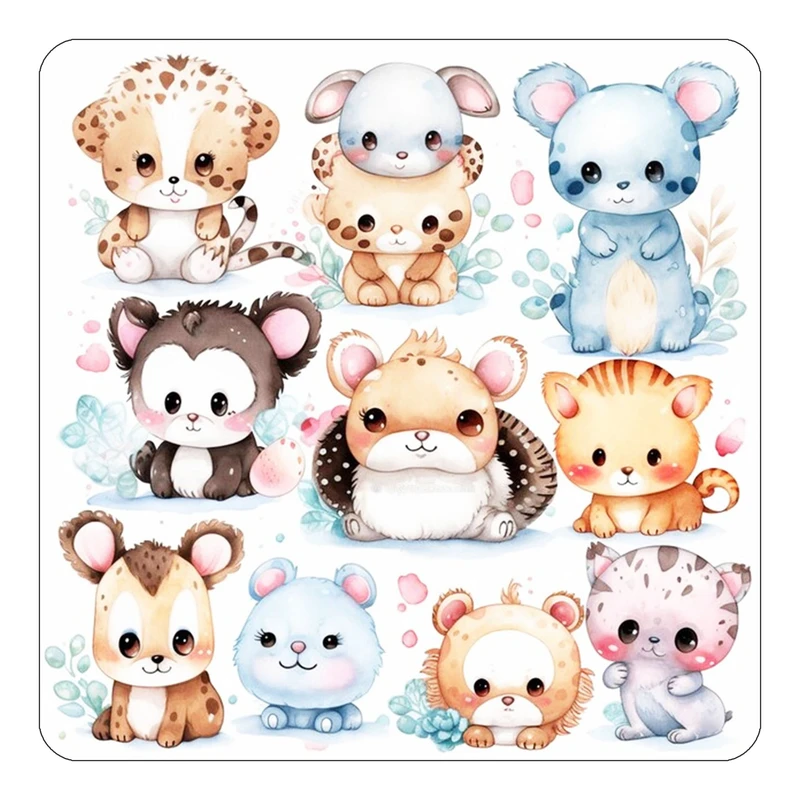 مگنت کاکتی طرح حیوانات کارتونی مدل mp28590