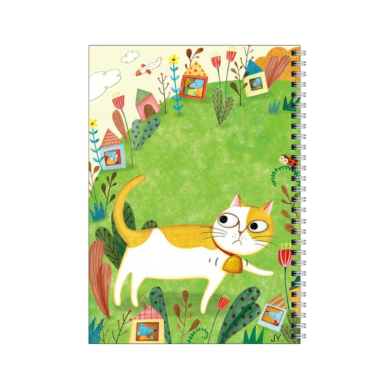 دفتر مشق 50 برگ بامبیلیپ طرح گربه و خونه موش ها کد 3535831