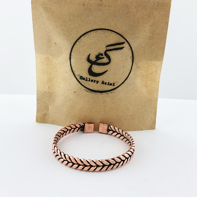 دستبند مردانه گالری عزیزی مدل gz99294