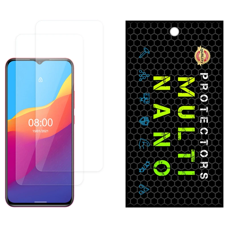 محافظ صفحه نمایش مولتی نانو مدل X-S2N مناسب برای گوشی موبایل یولفون Note 10 بسته دو عددی