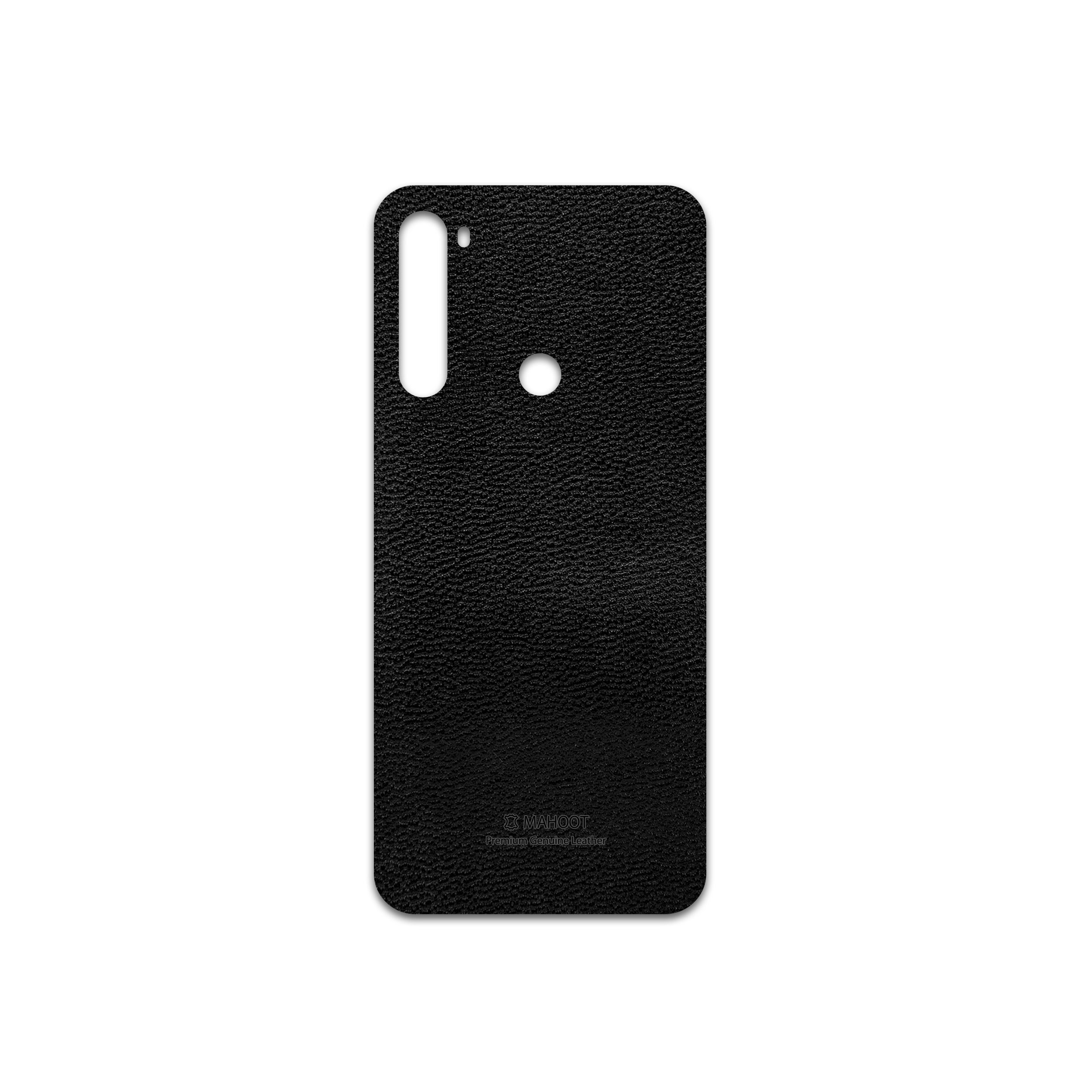 برچسب پوششی ماهوت مدل Black-Leather مناسب برای گوشی موبایل شیائومی Redmi Note 8T