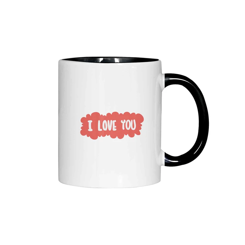 ماگ ژالینو طرح I Love You کد 001