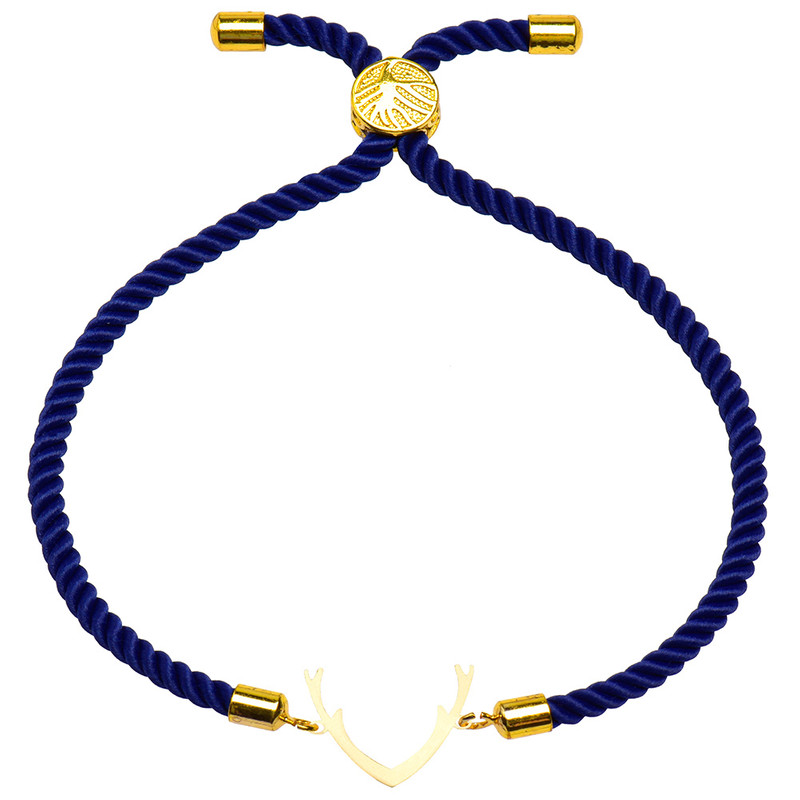 دستبند طلا 18 عیار زنانه الن نار مدل شاخ گوزن ELN1444