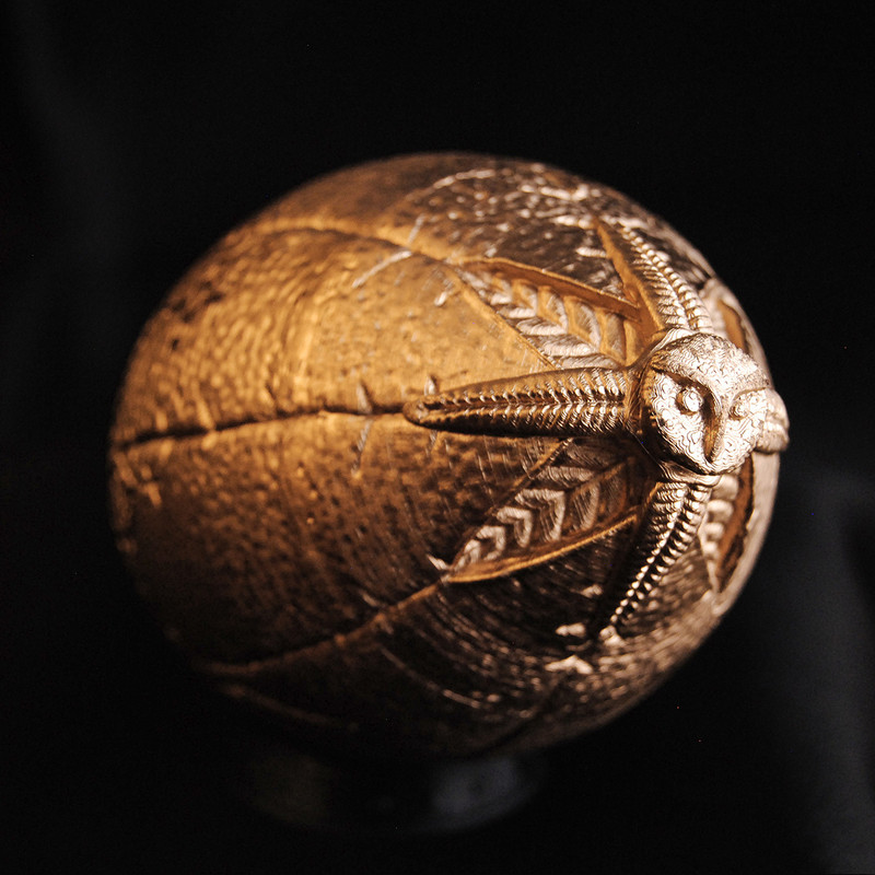 اسباب بازی زینتی کاف تینگز مدل هری پاتر طرح تخم طلای مسابقات سه جادوگر