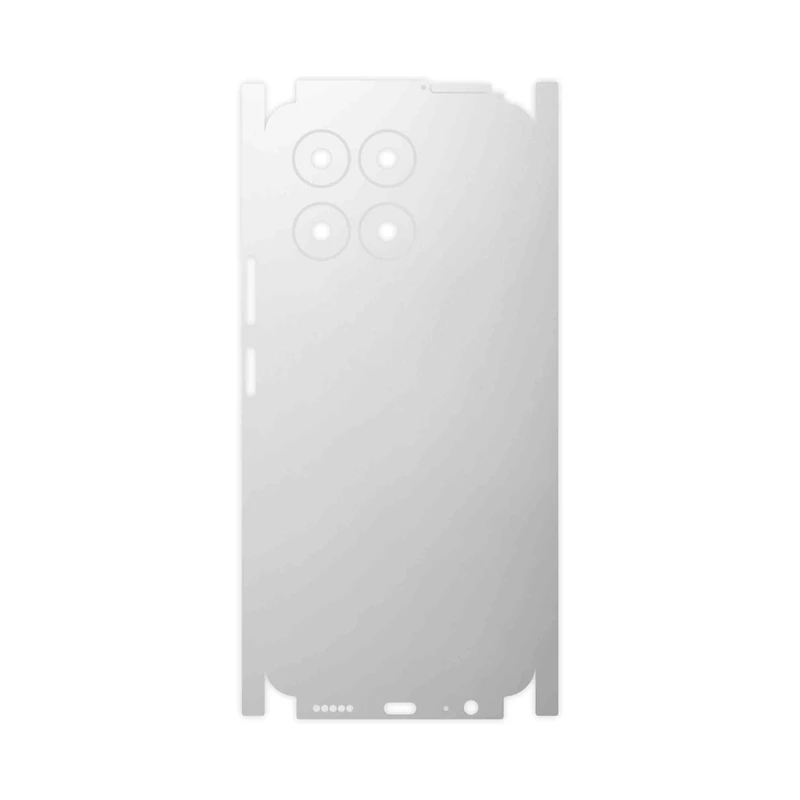 برچسب پوششی ماهوت مدل Matte-White-FullSkin مناسب برای گوشی موبایل آنر X6a