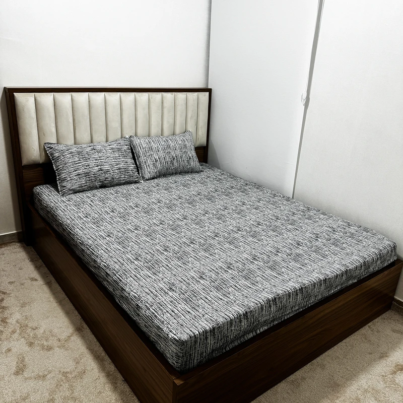 سرویس ملحفه ناتوسا مدل کلاسیک کد 180 دو نفره سه تکه