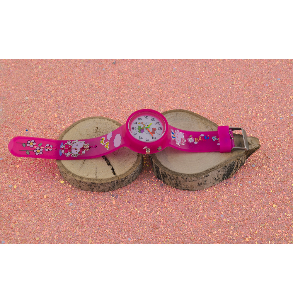 ساعت مچی عقربه ای دخترانه مدل KT 2881 - SOO-SF