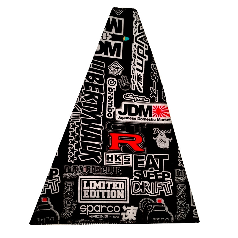 گردگیر دنده خودرو طرح آرم دار مدل براق کد MSKI-GTR