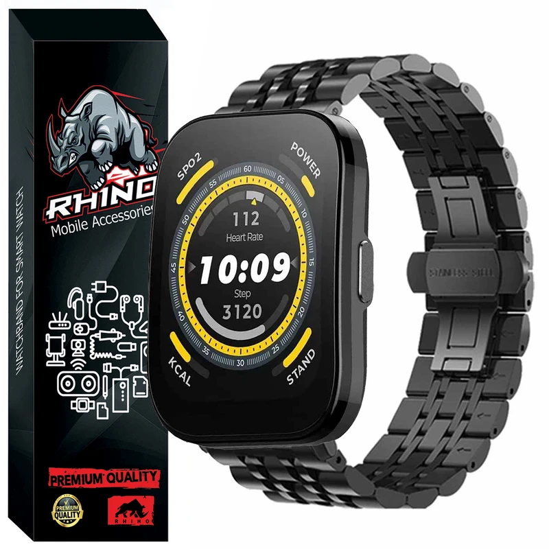 بند راینو مدل 7Bead مناسب برای ساعت هوشمند امیزفیت Bip 5