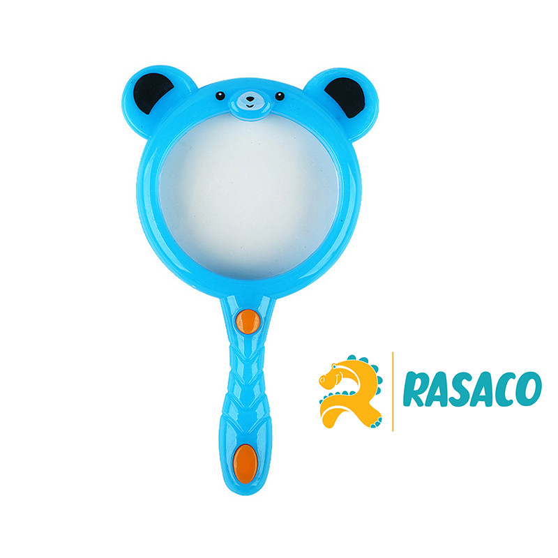 ذره بین رساکو مدل دانش آموزی طرح خرس کد Blue