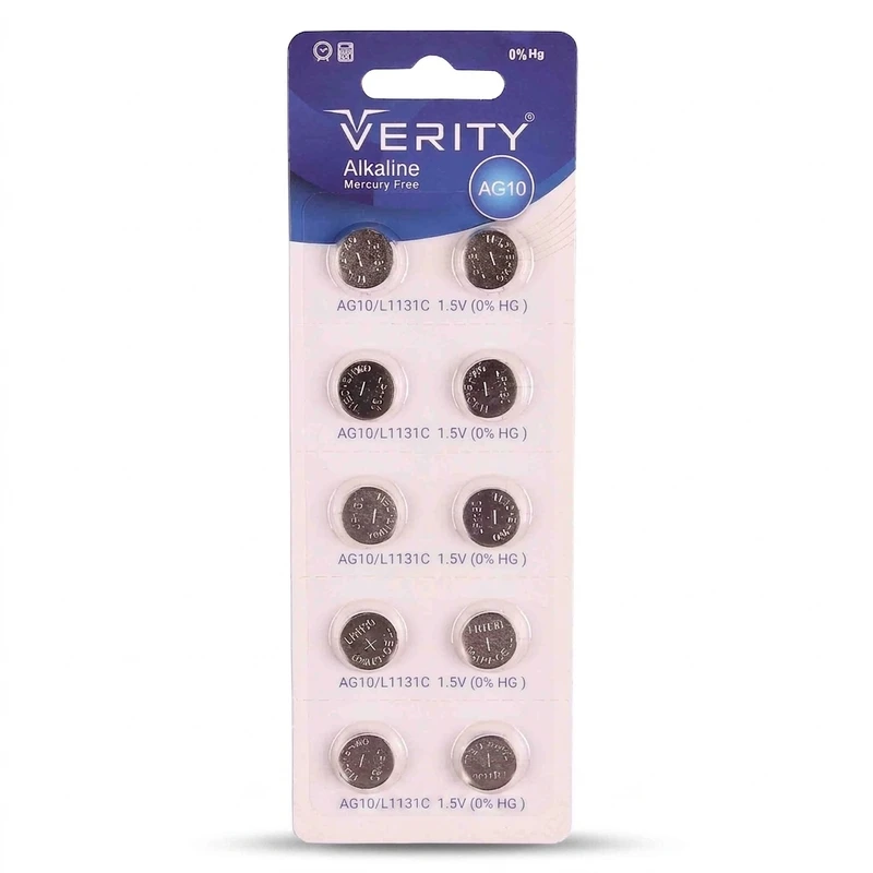 باتری ساعت وریتی مدل ag10-l1131 بسته 10 عددی