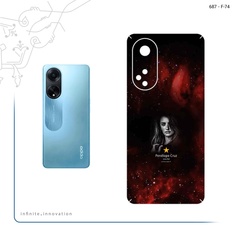 برچسب پوششی ماهوت مدل Penelope Cruz مناسب برای گوشی موبایل اپو A98