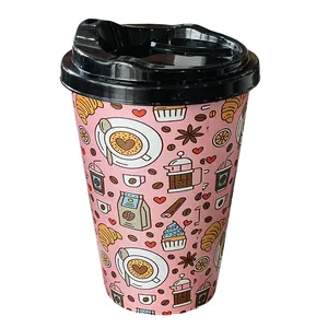 ماگ سفری مدل coffe کد 03 گنجایش 0.5 لیتر