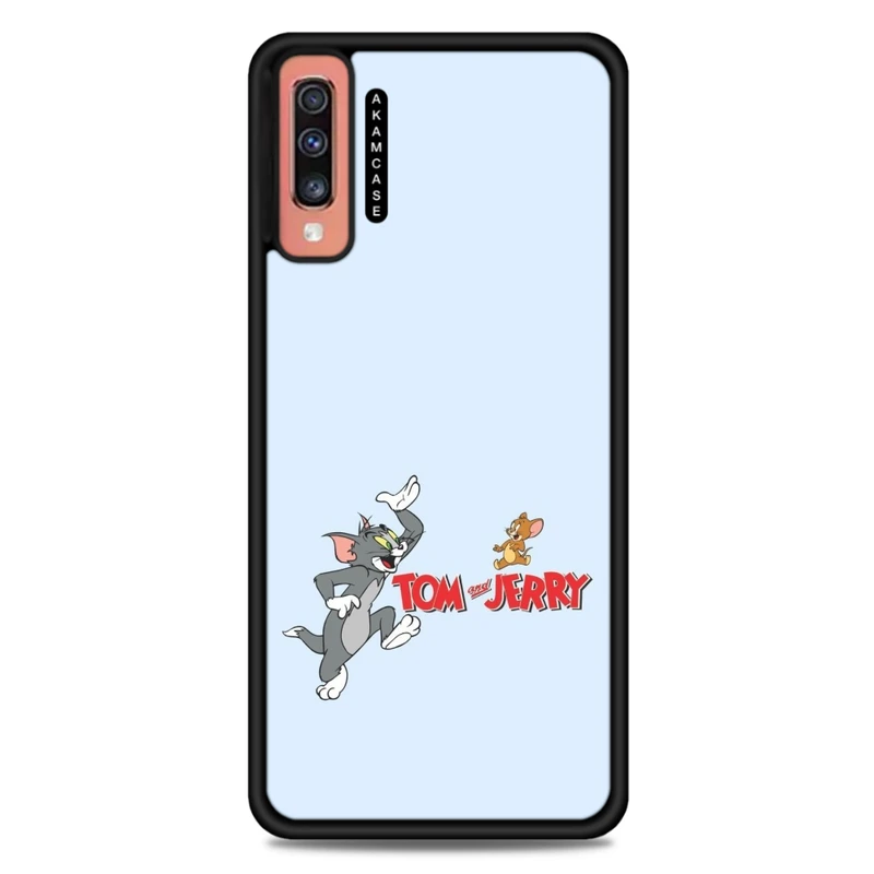 کاور آکام مدل AMC-WSGA70-TOM & JERRY6 مناسب برای گوشی موبایل سامسونگ Galaxy A70