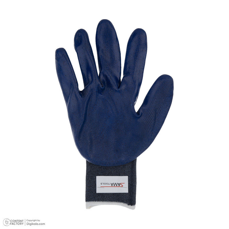 دستکش ایمنی سما تولز مدل نیتریل کد 001