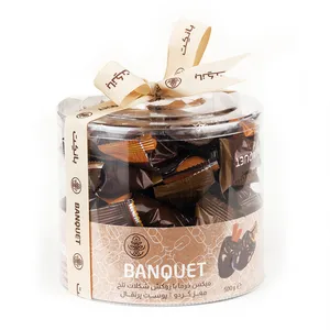 خرما شکلاتی مغزدار میکس گردو و پرتقال بانکت - 500 گرم