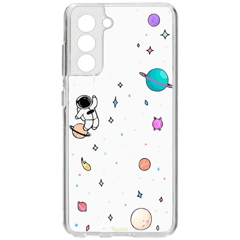 کاور طرح Spaceman مناسب برای گوشی موبایل سامسونگ Galaxy S21 Plus