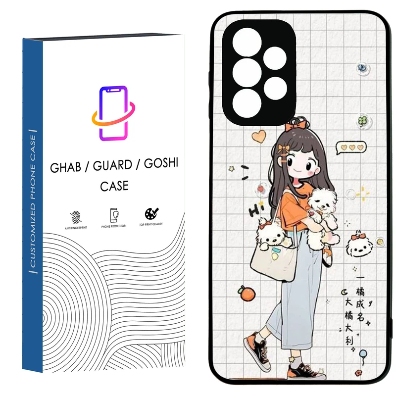 کاور قاب گارد گوشی طرح دخترانه کد 51- TPU مناسب برای گوشی موبایل سامسونگ Galaxy A53