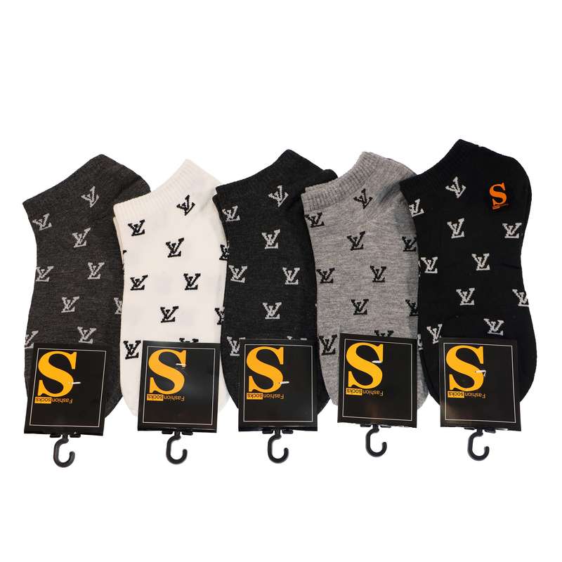 جوراب مدل اسپرت کد 01084 بسته 5 عددی