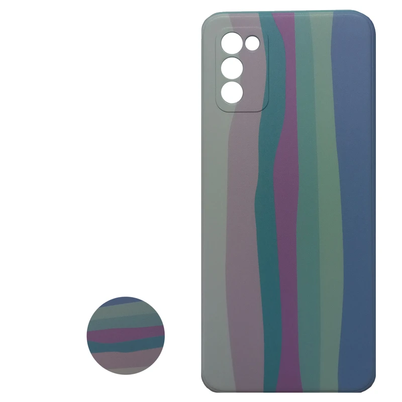 کاور مدل S0642 مناسب برای گوشی موبایل سامسونگ Galaxy A02s به همراه پاپ سوکت 