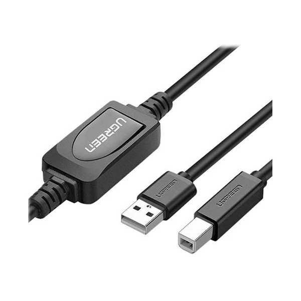 کابل پرینتر USB 2.0 یوگرین مدل US122-10374 طول 10 متر