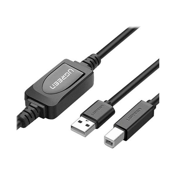 کابل پرینتر USB 2.0 یوگرین مدل US122-10362 طول 15 متر کابل پرینتر USB 2.0 یوگرین مدل US122-10362 طول 15 متر