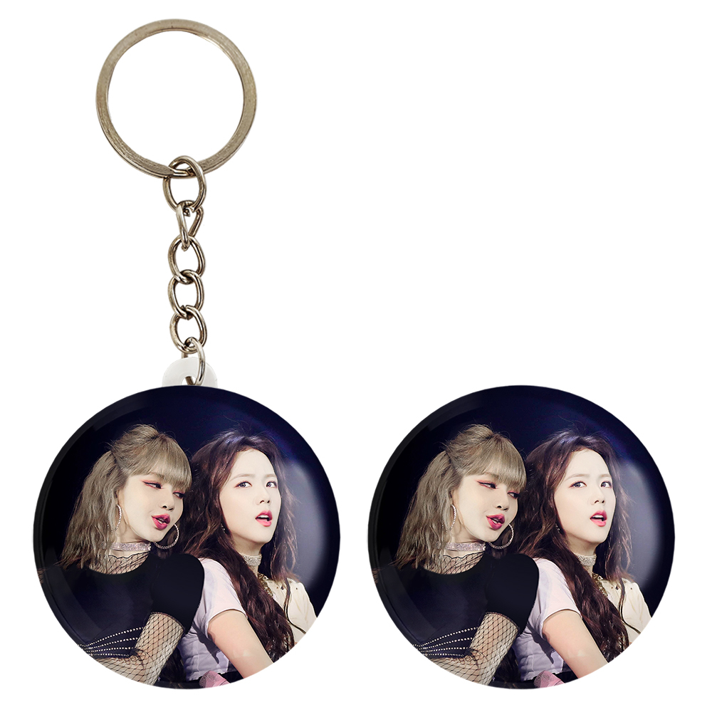 پیکسل خندالو مدل گروه بلک پینک کد 14474 به همراه جاکلیدی