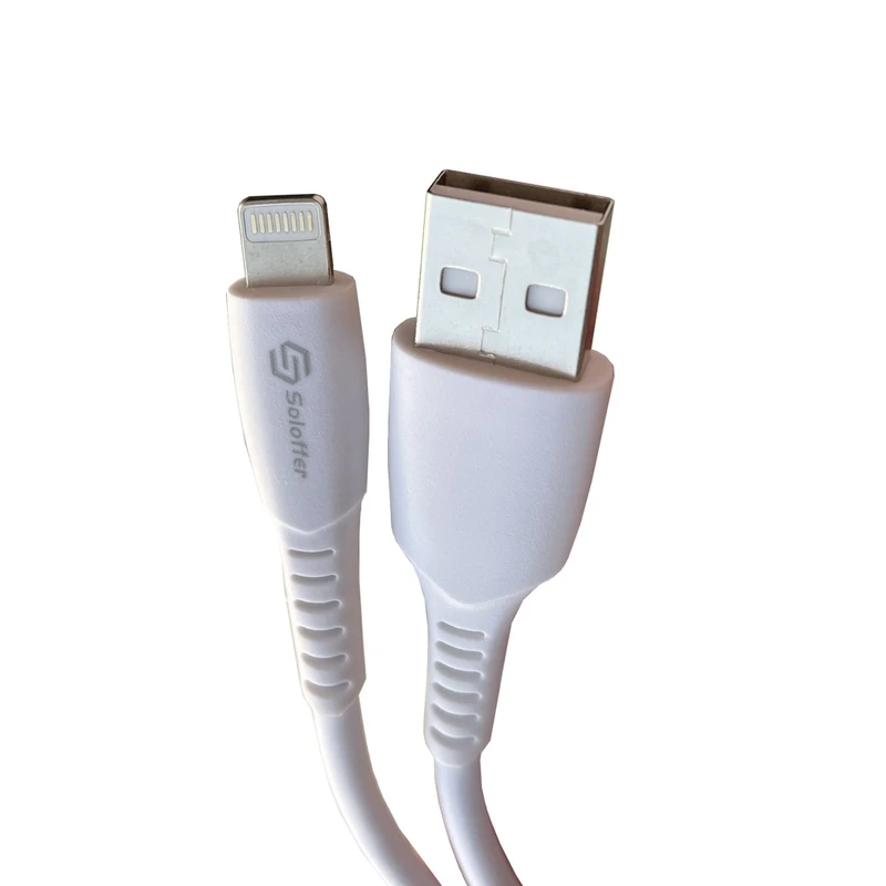 کابل تبدیل USB به لایتنینگ سولفر مدل X به طول 1 متر