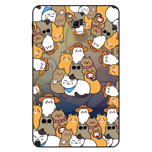 کاور مگافون طرح گربه مدل 7717 مناسب برای تبلت سامسونگ Galaxy Tab A 10.1 2016 With S Pen / P580 / P585 