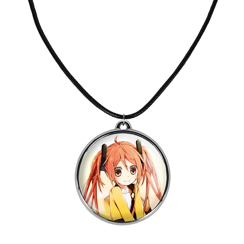 گردنبند خندالو مدل انجو انیمه گلوله سیاه کد 3584635835