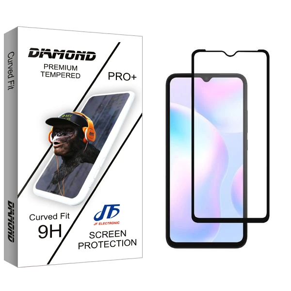 محافظ صفحه نمایش سرامیکی جی اف مدل Diamond مناسب برای گوشی موبایل شیائومی Redmi 9A