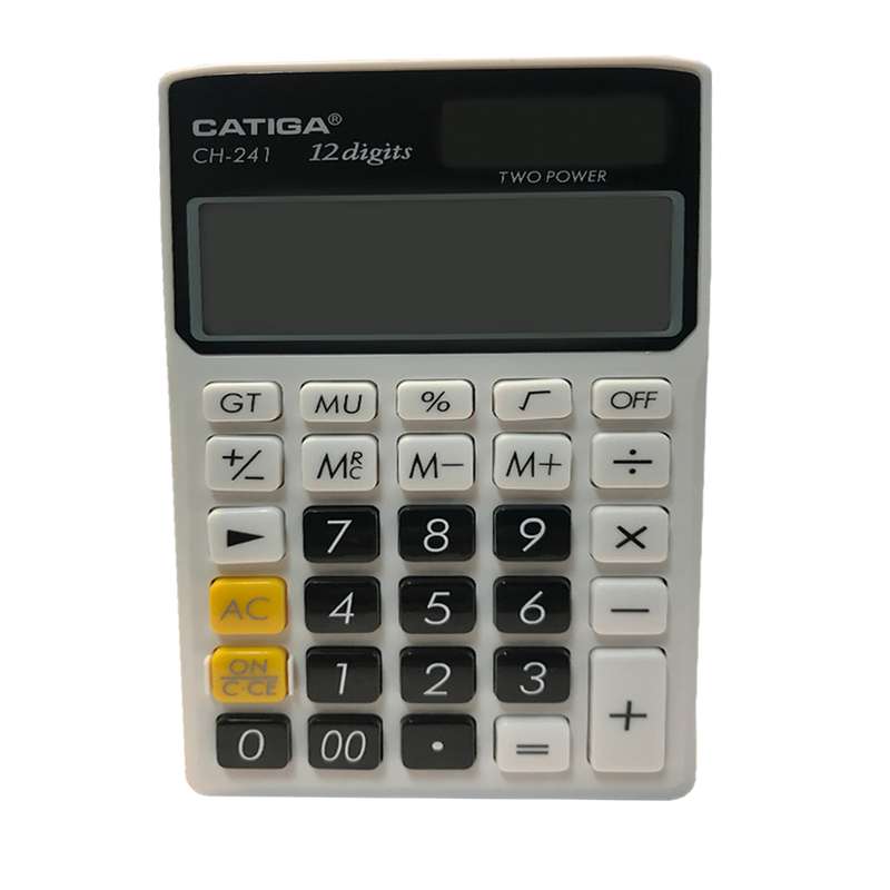ماشین حساب کاتیگا مدل CH-241 کد 91751 ماشین حساب کاتیگا مدل CH-241 کد 91751