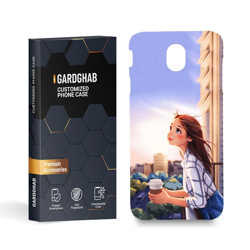  کاور گارد قاب مدل دخترانه مناسب برای گوشی موبایل سامسونگ  galaxy j7 pro