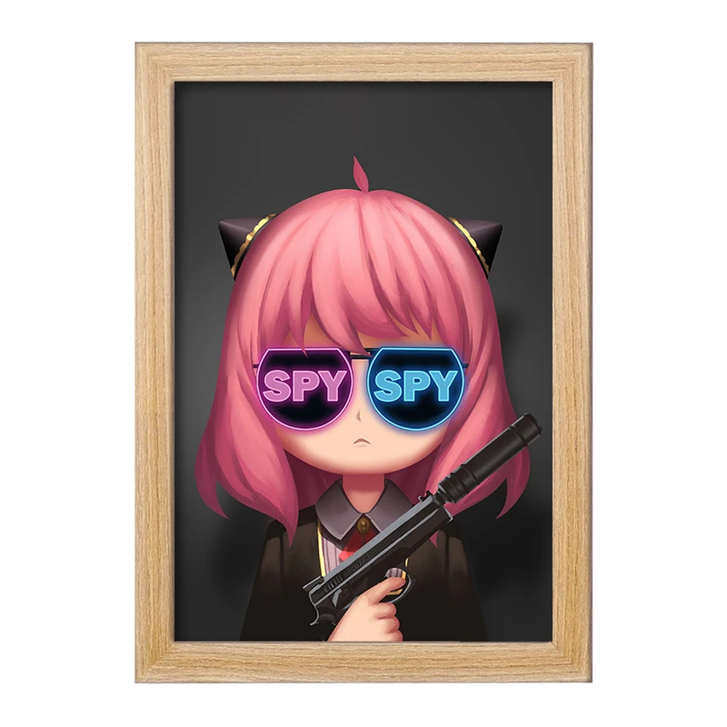 تابلو خندالو مدل آنیا انیمه اسپای ایکس فمیلی کد F896