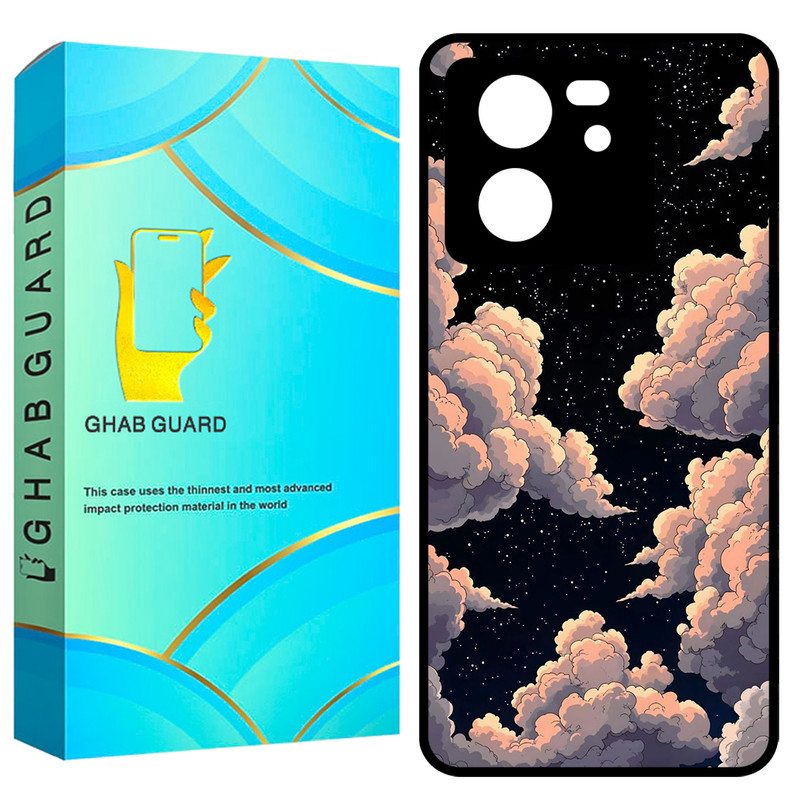 کاور قاب گارد طرح ابر مدل GCHP13T مناسب برای گوشی موبایل شیائومی redmi 13T / 13T Pro / Redmi K60 Ultra
