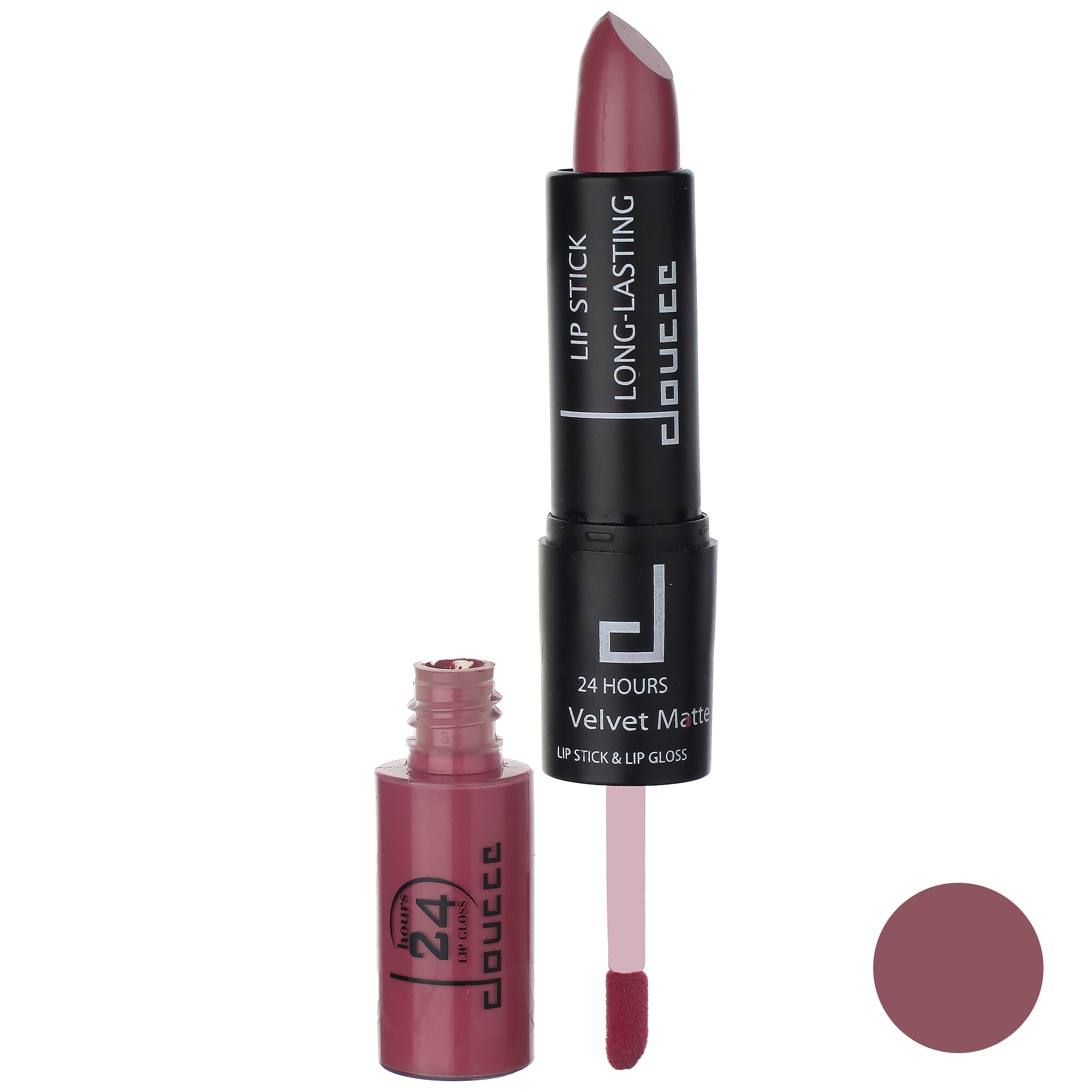 رژ لب جامد و مایع دوسه مدل Velvet matte شماره 05