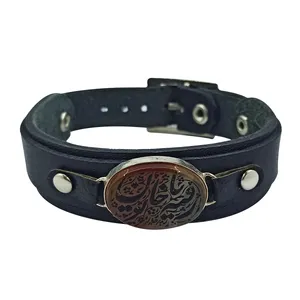 دستبند نقره سلین کالا مدل عقیق خطی کد ce-As18