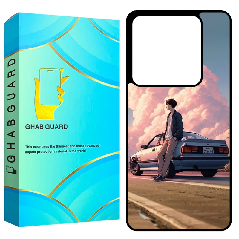 کاور قاب گارد طرح ماشین مدل GCHPX6 مناسب برای گوشی موبایل شیائومی Redmi Note 13 Pro 5G / Poco X6 5G