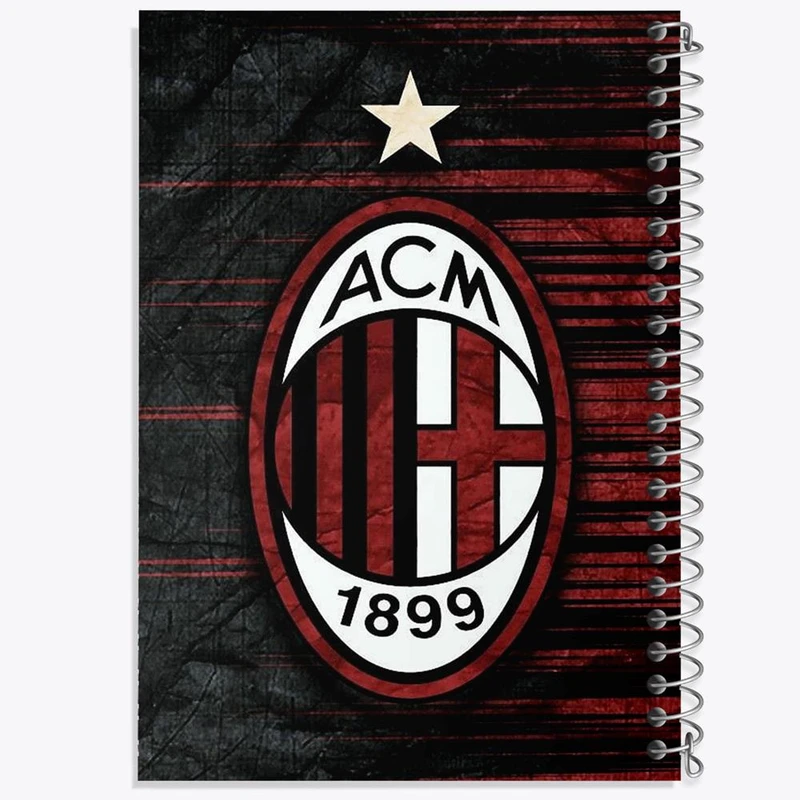 دفتر نقاشی 50 برگ خندالو مدل باشگاه آث میلان کد 27264