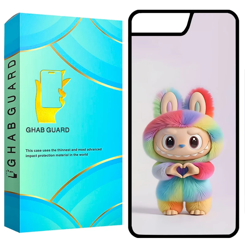 کاور قاب گارد طرح لبوبو مدل GCHP7P مناسب برای گوشی موبایل اپل iPhone 7 Plus / 8 Plus