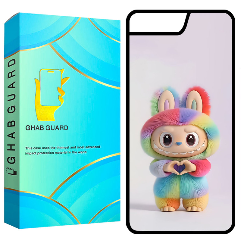 کاور قاب گارد طرح لبوبو مدل GCHP7P مناسب برای گوشی موبایل اپل iPhone 7 Plus / 8 Plus