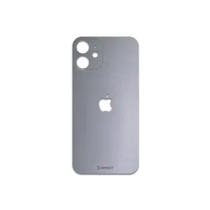 MAHOOT Matte-Silver Cover Sticker for Apple iPhone 12 mini