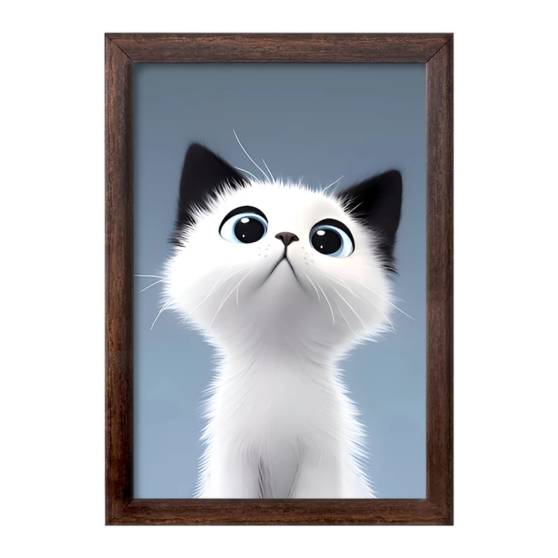 تابلو خندالو طرح گربه (Cat) کد F4884