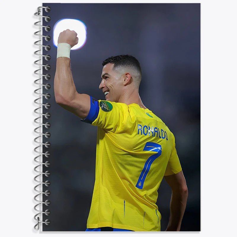 دفتر لغت 50 برگ خندالو طرح کریستیانو رونالدو کد F5972