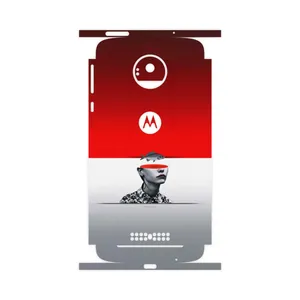 MAHOOT Collage of surreal Portrait of Women 1-FullSkin Cover Sticker for Motorola Moto Z