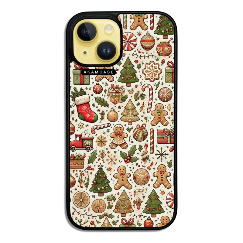کاور آکام مدل AMC-WA15-CHRISTMAS-21 مناسب برای گوشی موبایل اپل iPhone 15